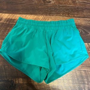 Aerie Running/Athletic Shorts (Green)